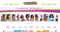 Desktop Screenshot of cosmeticconnection.co.za